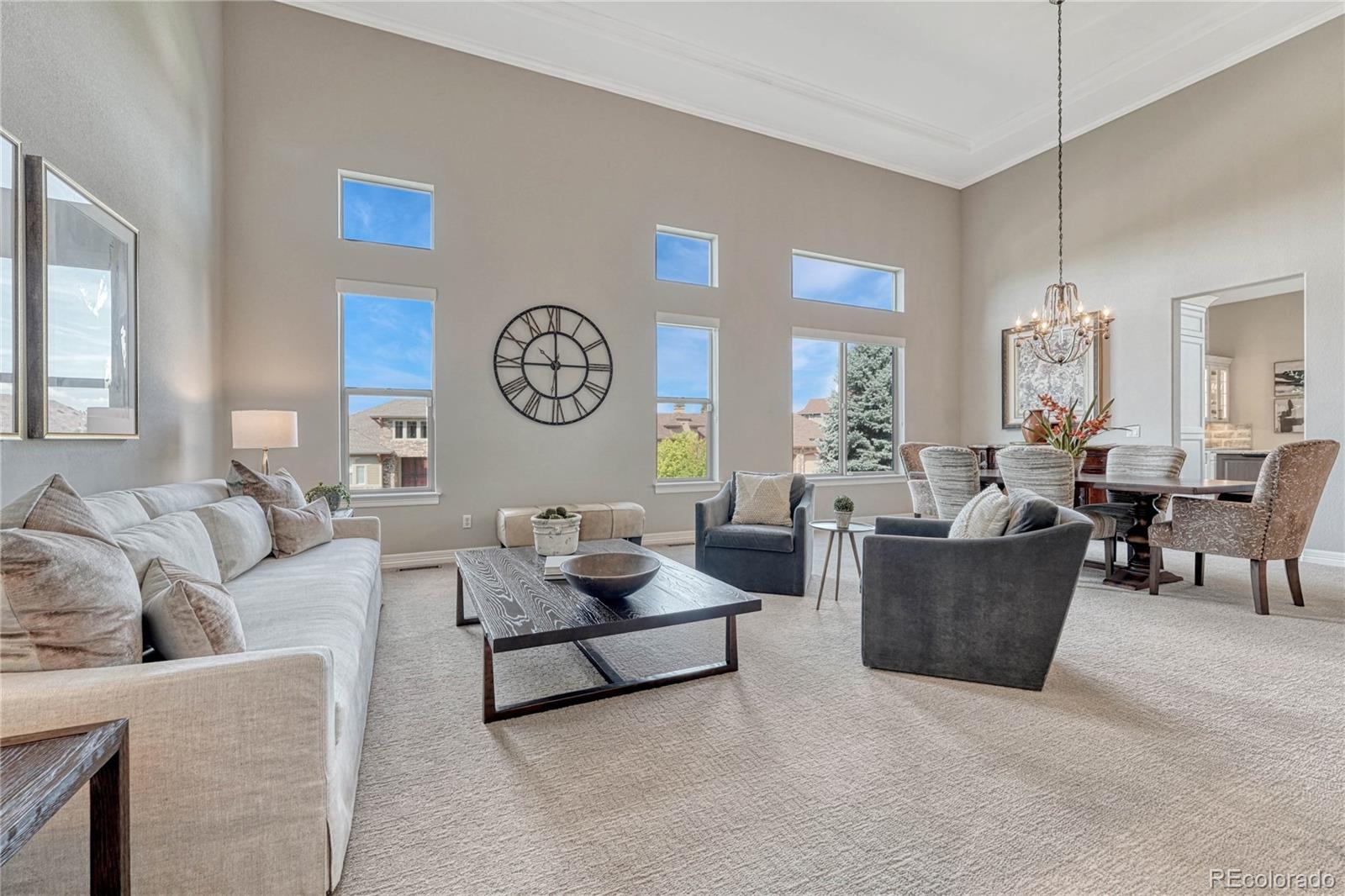 20125 East Shady Ridge Road Parker, CO 80134 - Photo 11 of 40 a living room with furniture and a window