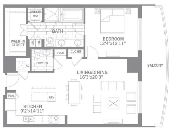 $4,165 | 4719 Cole Avenue, Unit 742, Dallas, TX 75205