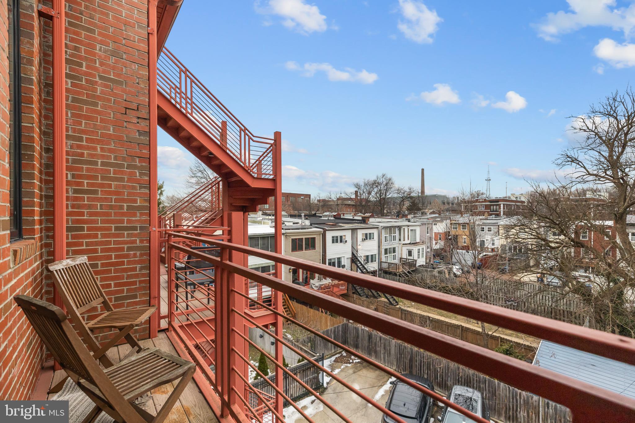 151 V Street Northwest, Unit 4 Washington, DC 20001 - Photo 24 of 49 a view of city from balcony
