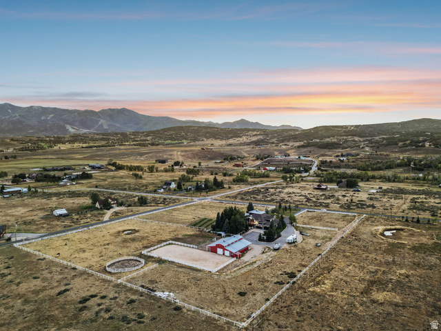 8650 Redden Road Park City, UT 84098 - Photo 2 of 71 Expansive property featuring a residence, detached garage, and a riding arena, all set within a fenced perimeter