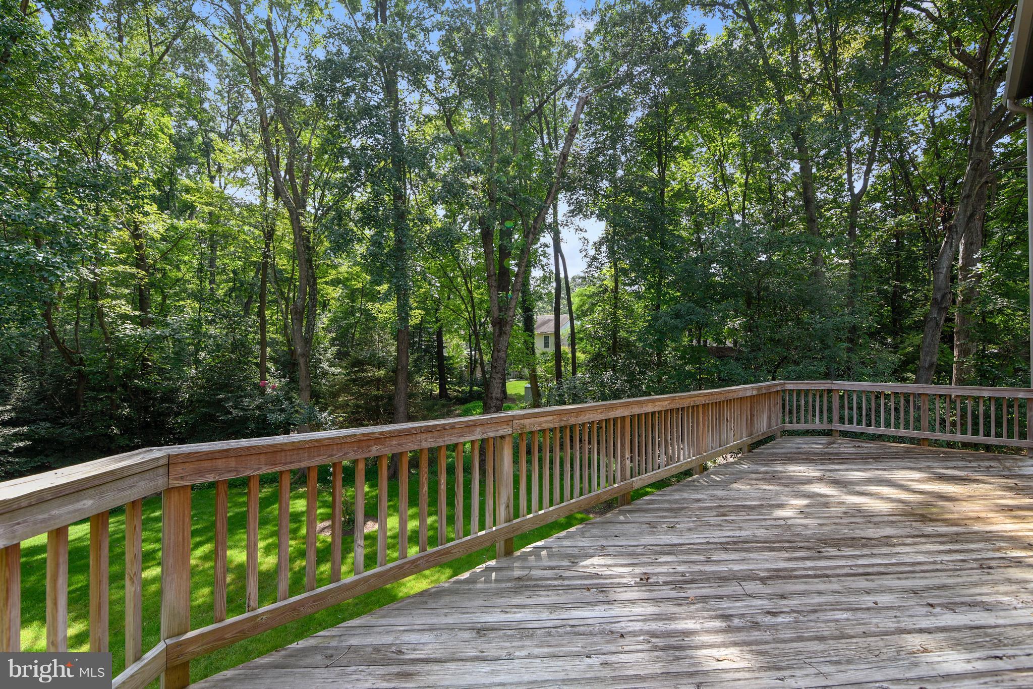 11797 Grey Birch Place Reston, VA 20191 - Photo 23 of 30 Deck overlooking parkland