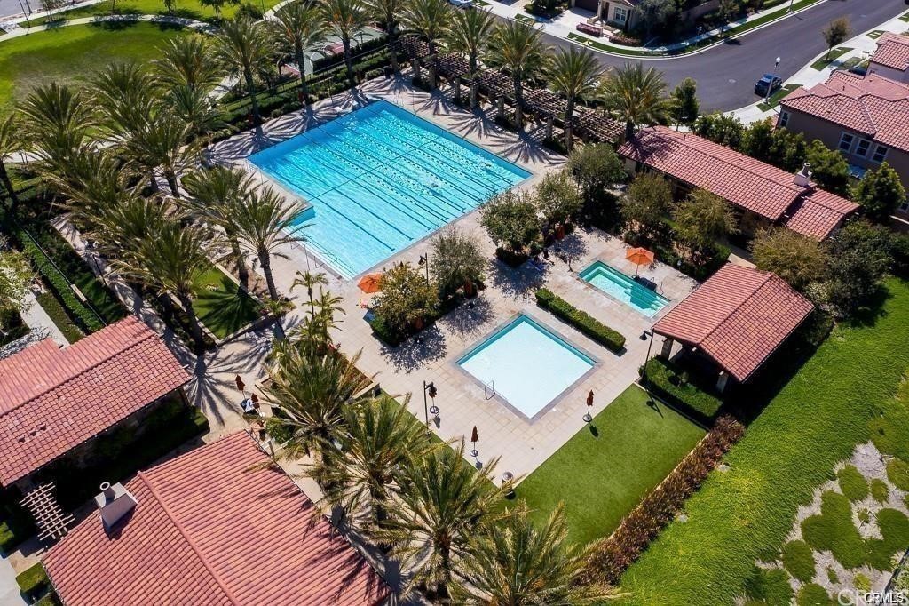 26 Lilac Lake Forest, CA 92630 - Photo 44 of 52 an aerial view of a house with a garden