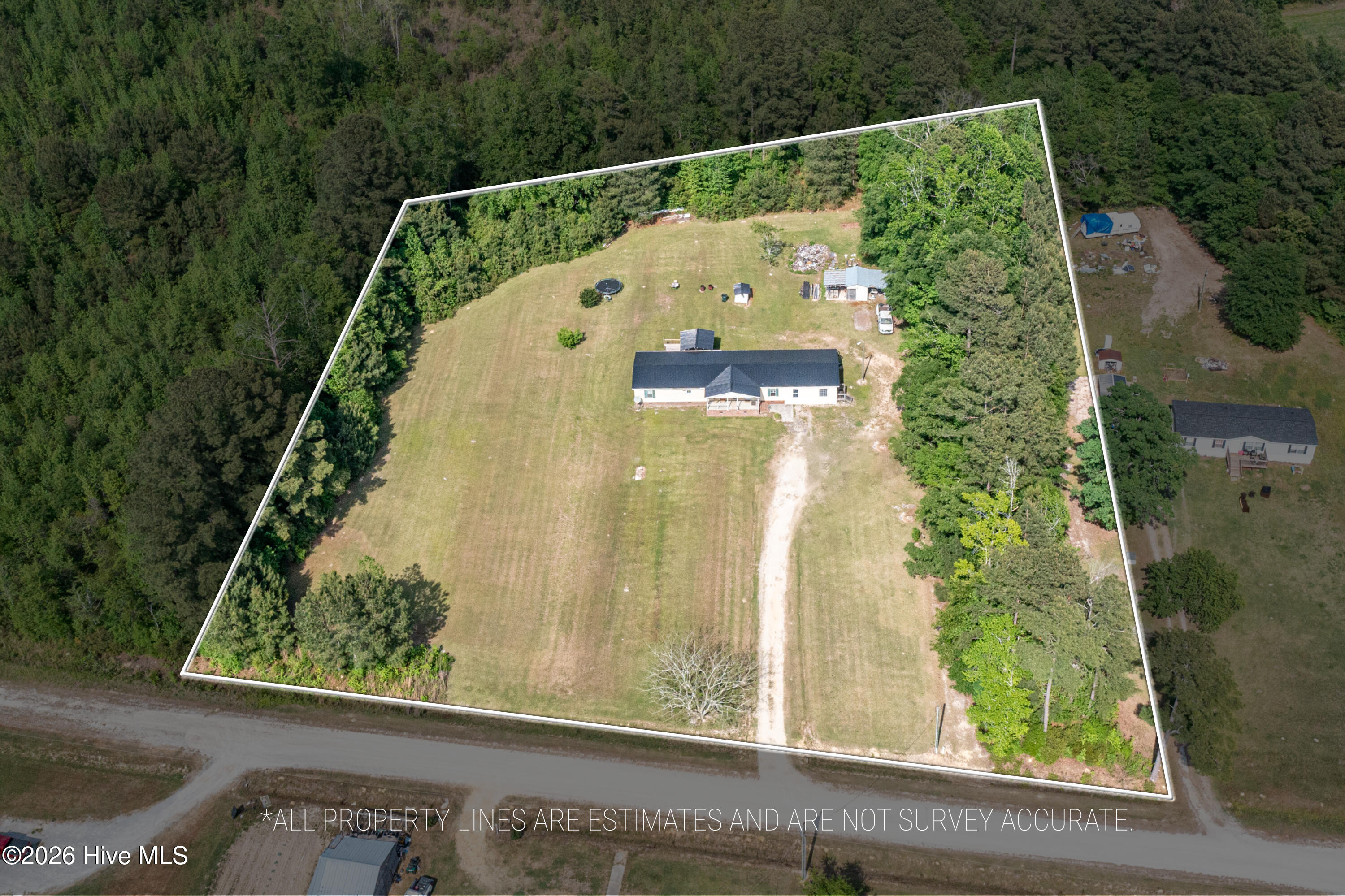 134 Gowens Road Bladenboro, NC 28320 - Photo 2 of 71 Drone (2 of 21)v