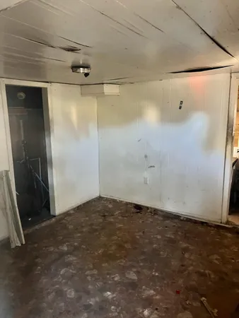 a view of empty room