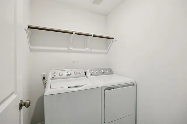 a house view with a backyard space