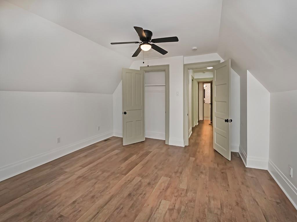 628 North Euclid Avenue, Unit 2 Pittsburgh, PA 15206 - Photo 21 of 27 wooden floor in an empty room