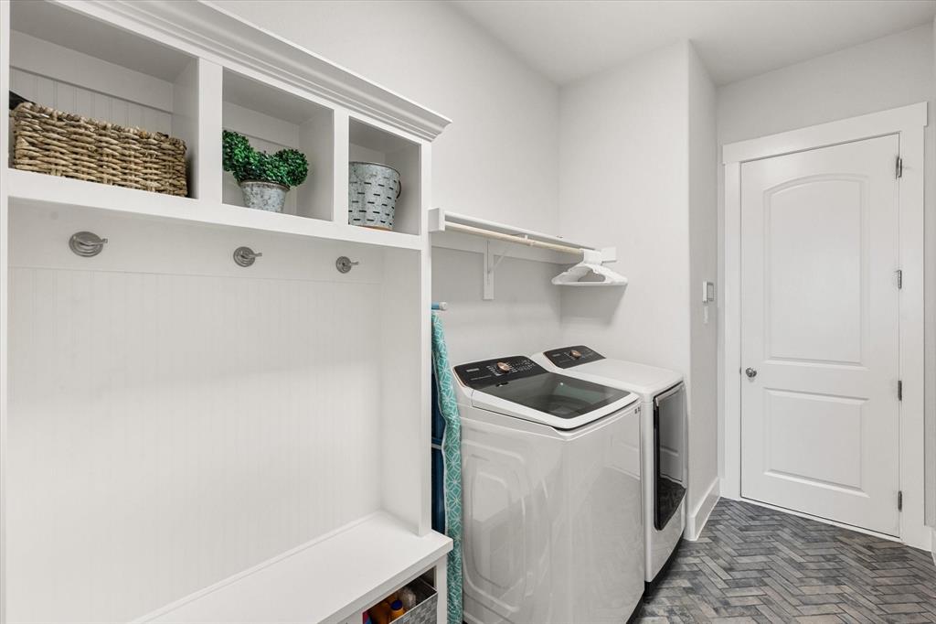 8221 David Lane Midlothian, TX 76065 - Photo 24 of 34 a room with storage and utility