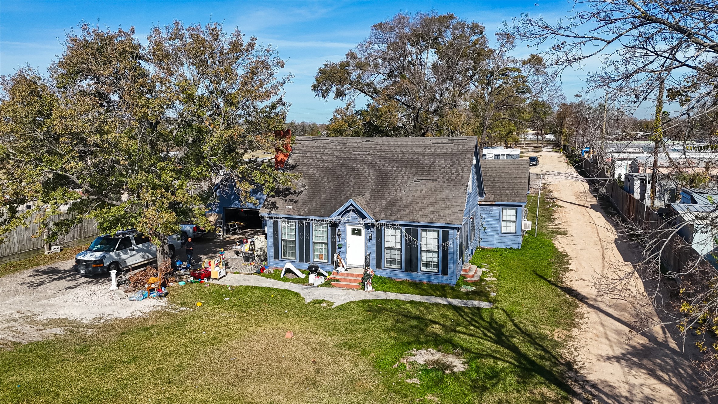 15627 Market Street Channelview, TX 77530 - Photo 29 of 35 an aerial view of a house