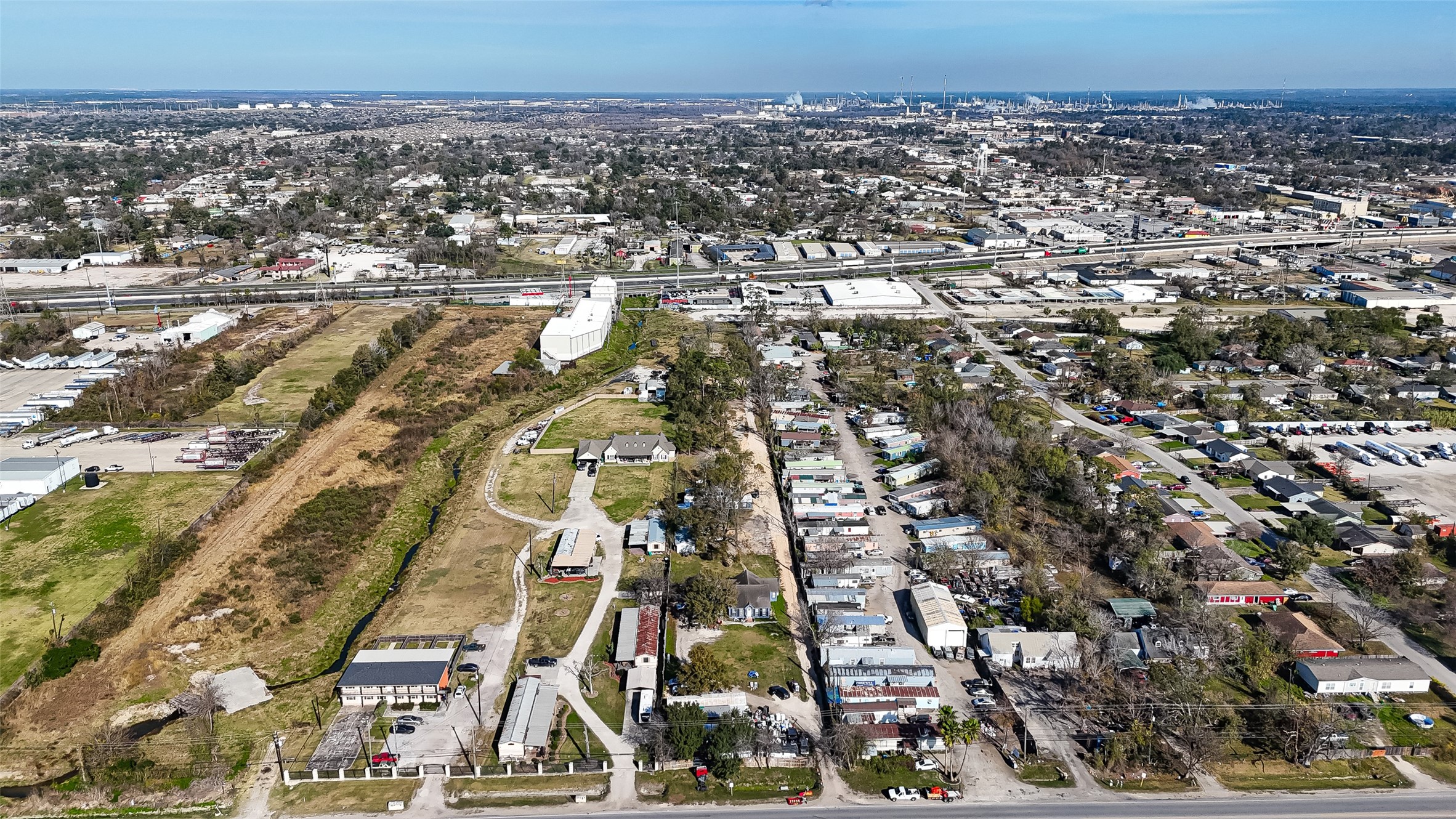 15627 Market Street Channelview, TX 77530 - Photo 31 of 35 an aerial view of multiple house