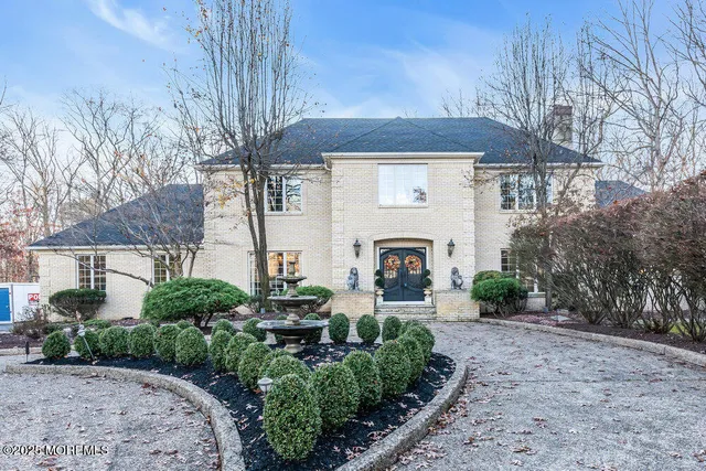a view of a house with a patio
