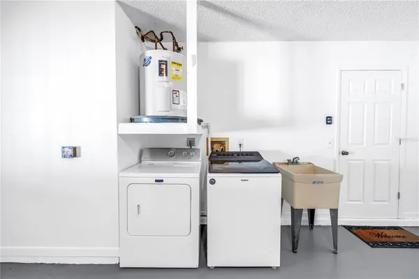 a view of a backyard of a house