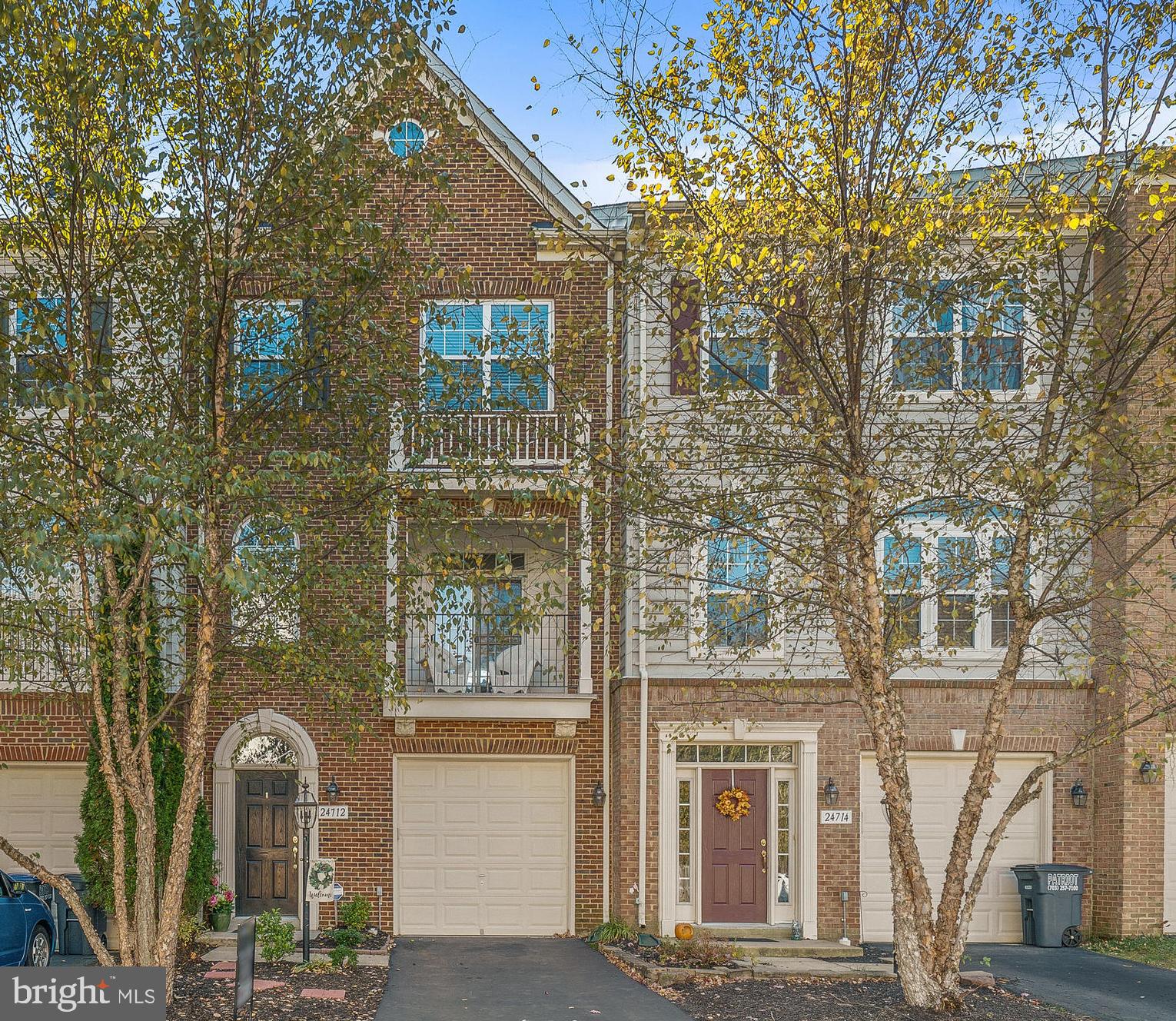 24712 Clock Tower Square Aldie, VA 20105 - Photo 1 of 30 Brick Front 1 Car Garage Townhome