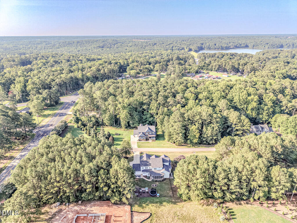 1200 Graedon Drive Raleigh, NC 27603 - Photo 4 of 56 Aerial rear toward Lake Wheeler