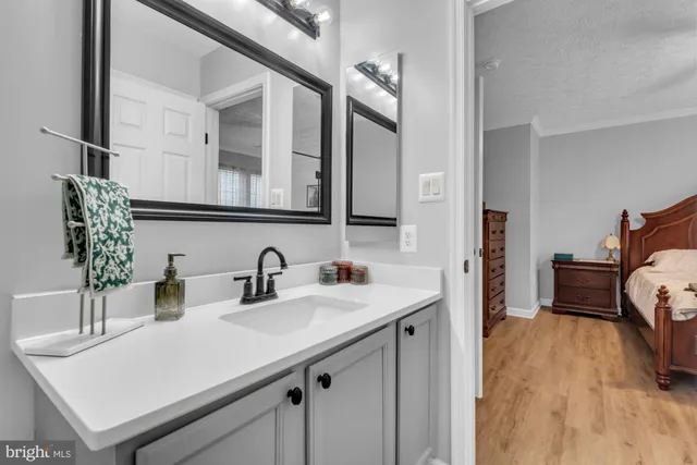 a view of a house with a garden and plants