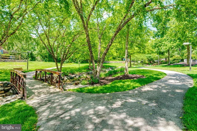a view of a lake with houses