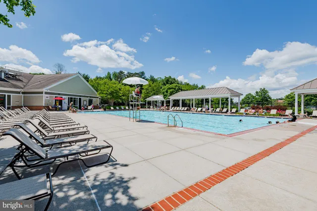 a view of a lake with houses