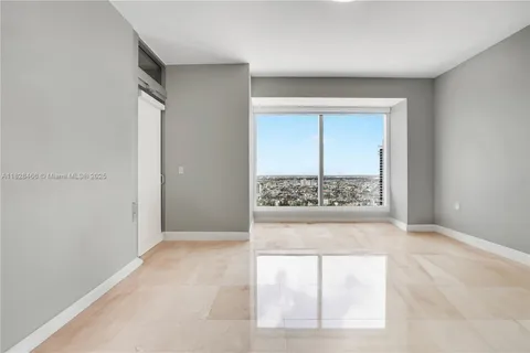 a view of front door