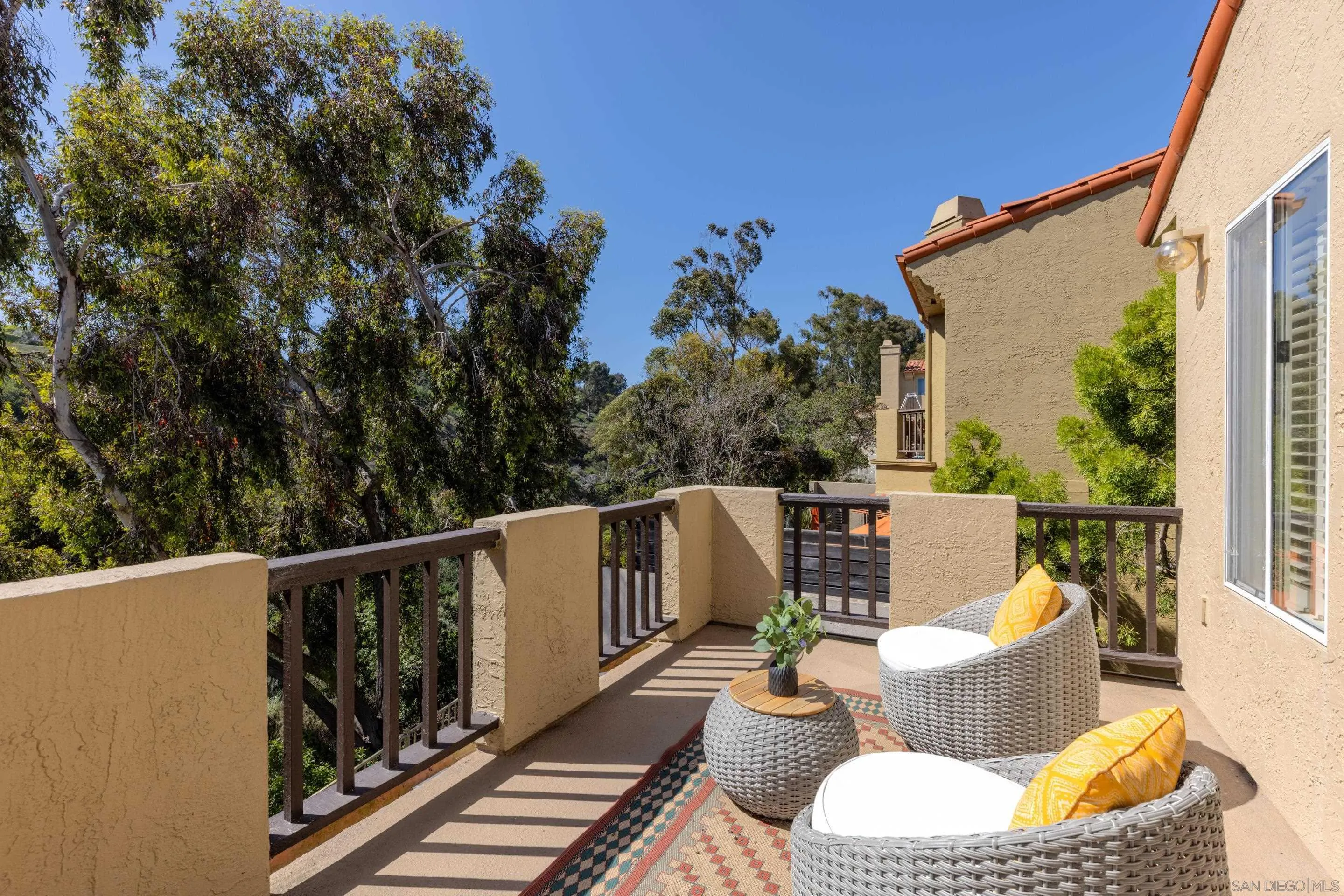 1466 Caminito Solidago La Jolla, CA 92037 - Photo 29 of 62 a view of balcony with furniture