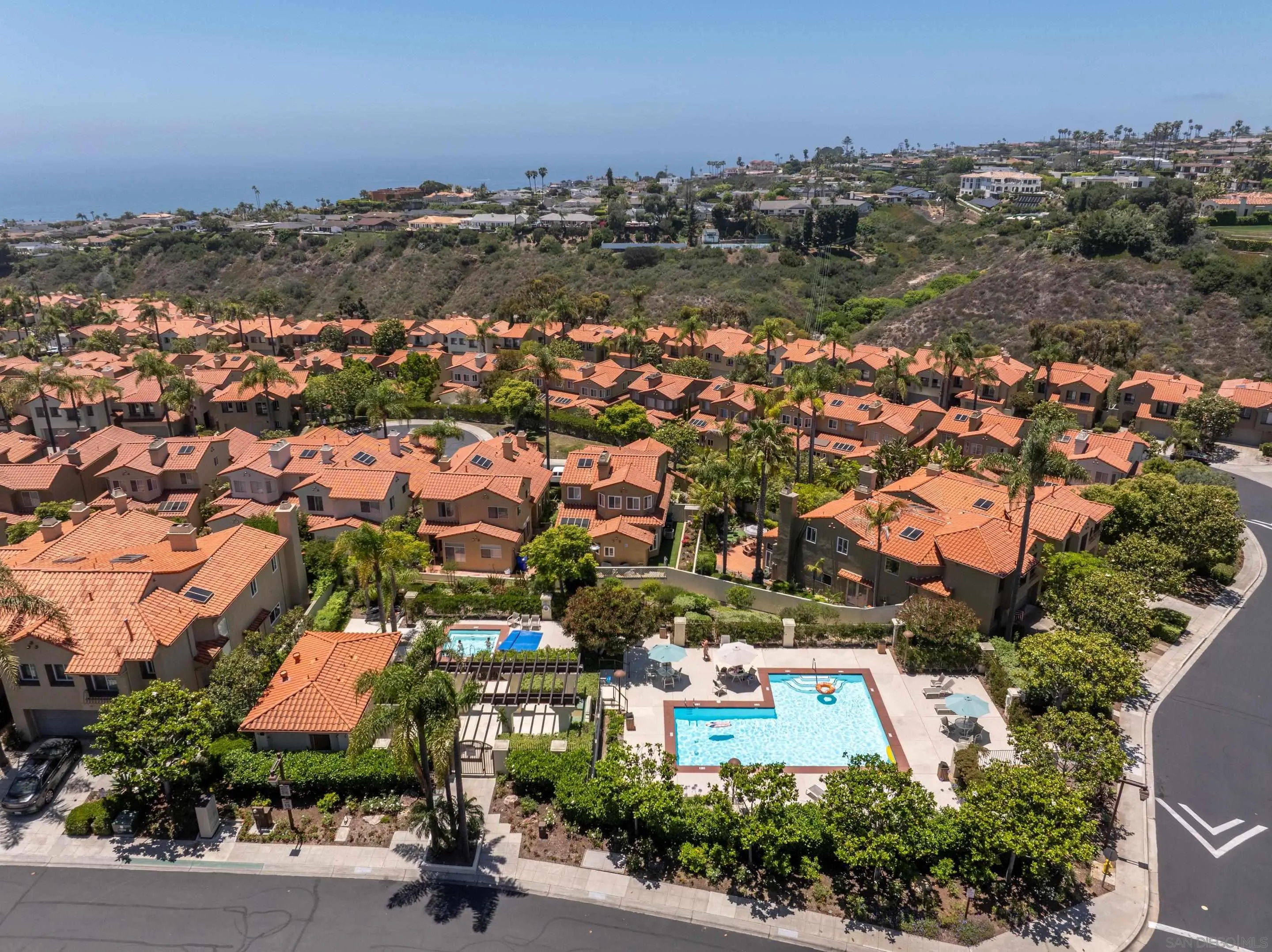 1466 Caminito Solidago La Jolla, CA 92037 - Photo 40 of 62 an aerial view of residential houses with city view