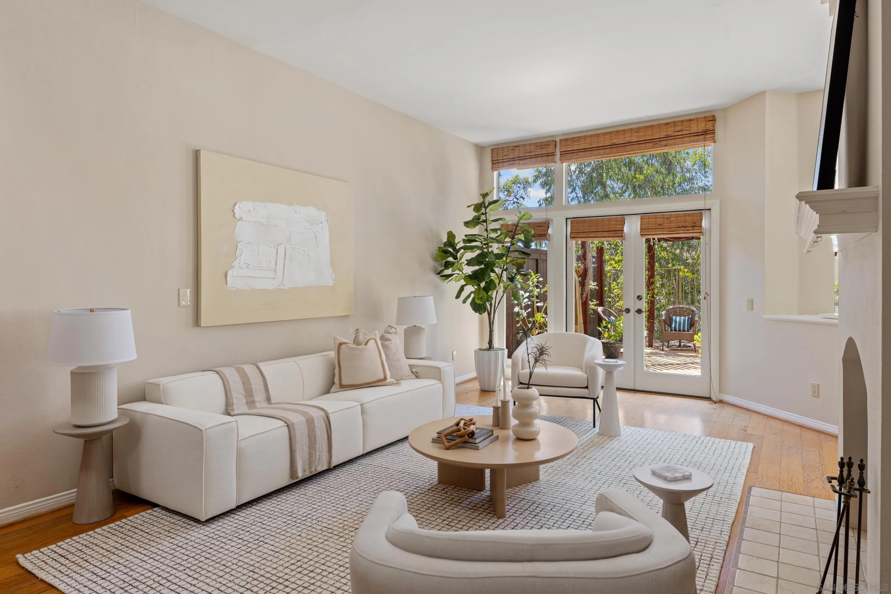 1466 Caminito Solidago La Jolla, CA 92037 - Photo 4 of 62 a living room with furniture and a large window
