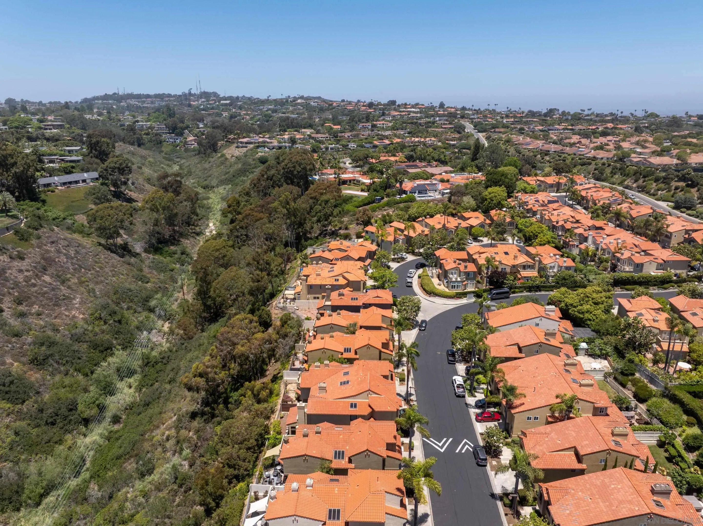 1466 Caminito Solidago La Jolla, CA 92037 - Photo 57 of 62 an aerial view of residential houses with outdoor space
