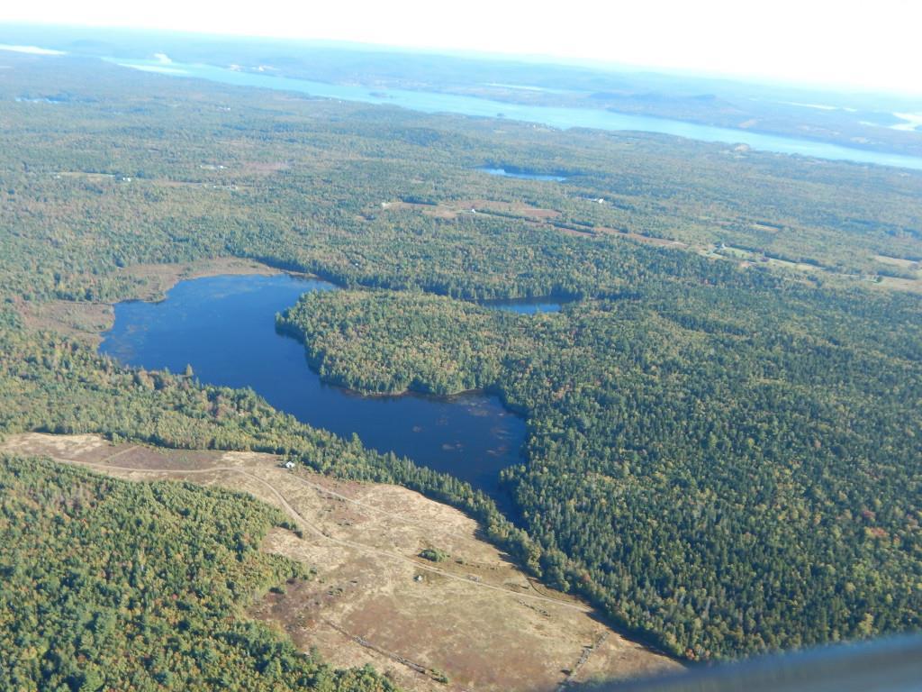 495 Diffin Robbinston, ME 04671 - Photo 5 of 20 Entire lake from the air; the ocean...