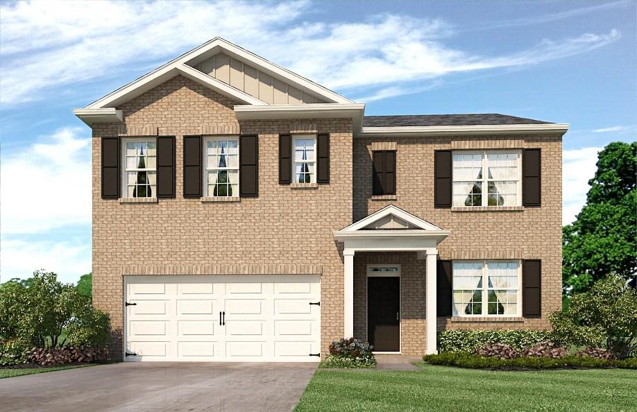 414 Lake Ridge Lane Fairburn, GA 30213 - Photo 1 of 1 Color Rendering of Plan & Elevation