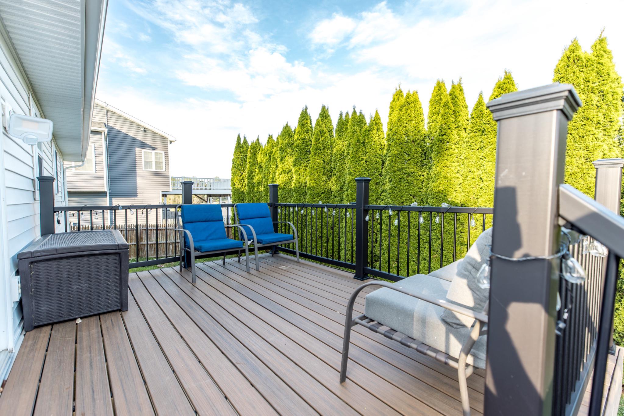 3427 York Street Manchester, MD 21102 - Photo 22 of 26 a view of a chairs on the roof deck