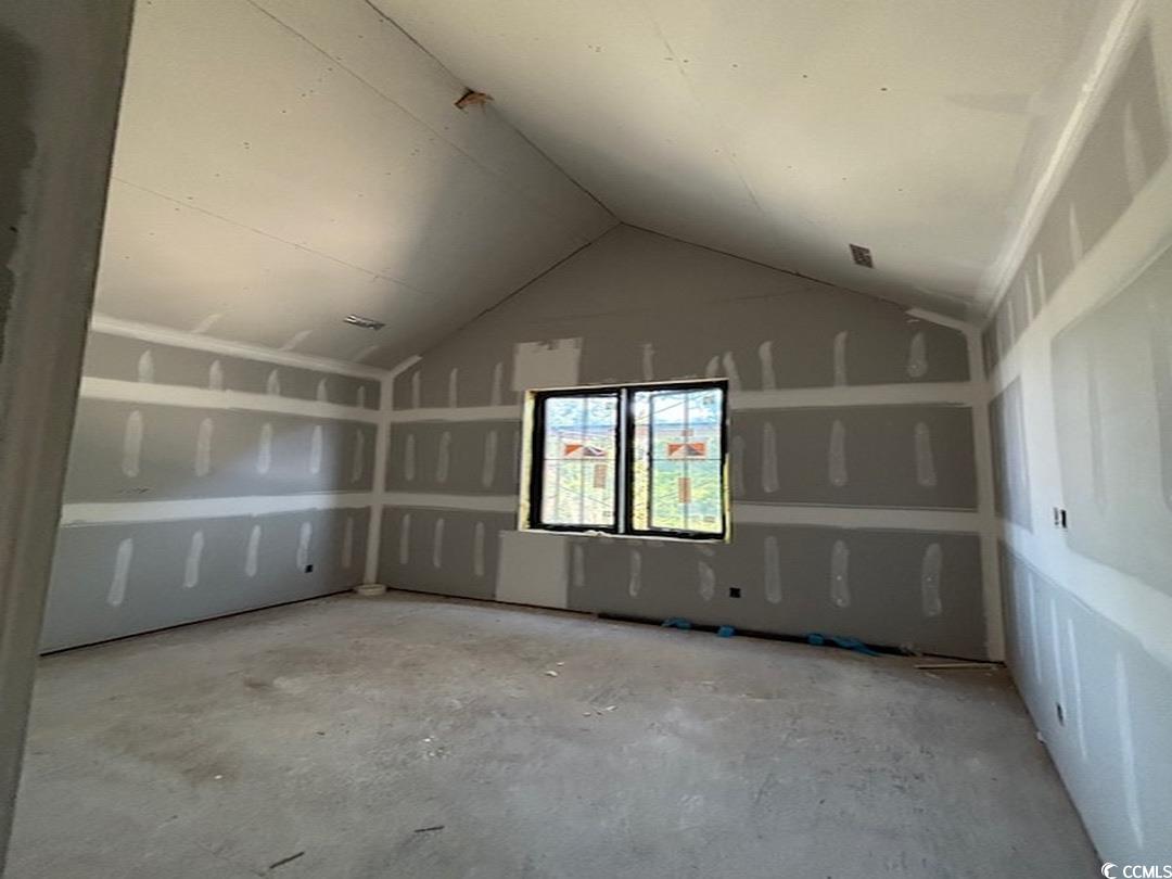 9413 Park Street Myrtle Beach, SC 29572 - Photo 32 of 40 Additional living space with lofted ceiling