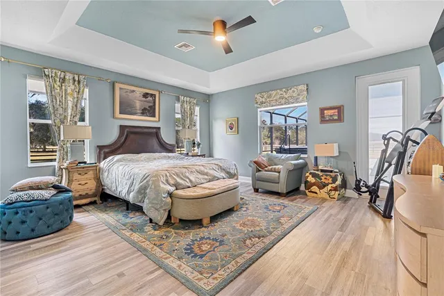 a view of outdoor space with deck and yard