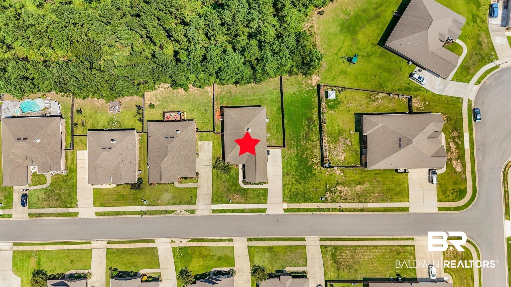 31336 Hoot Owl Road Daphne, AL 36527 - Photo 31 of 36 Aerial view of residential area