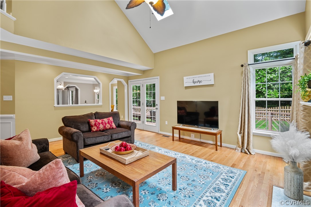 5303 Meadow Chase Road Midlothian, VA 23112 - Photo 23 of 49 a living room with furniture and a flat screen tv