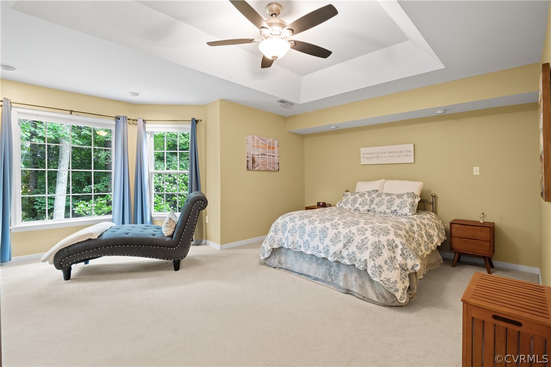 5303 Meadow Chase Road Midlothian, VA 23112 - Photo 30 of 49 a bedroom with a bed and glass walk in closet