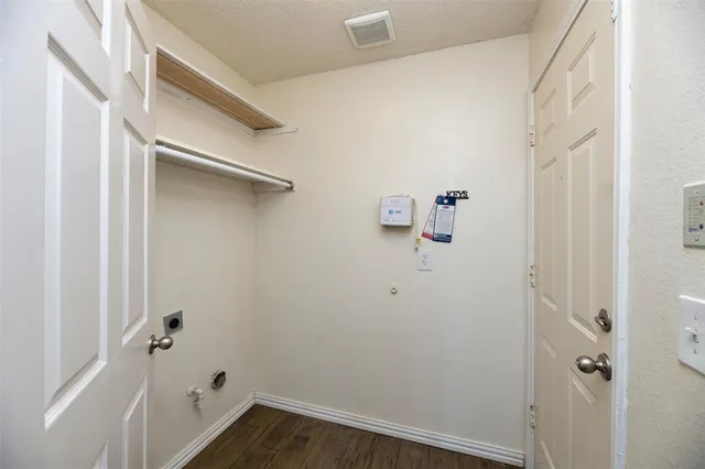 a view of empty room