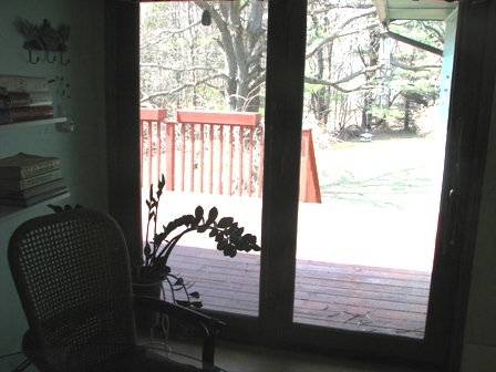 47 Lenox Road West Stockbridge, MA 01266 - Photo 11 of 25 a view of a room that has a large window in it