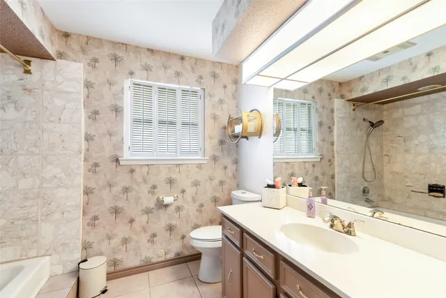 a bathroom with a sink and a bathtub