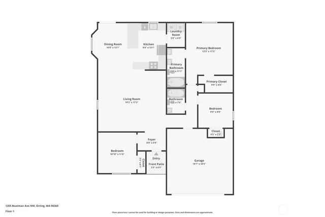 $510,000 | 1205 Boatman Avenue Northwest, Orting, WA 98360