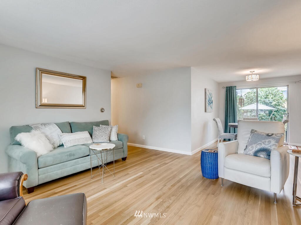 3708 Northeast 10th Street Renton, WA 98056 - Photo 7 of 28 a living room with furniture and a large window