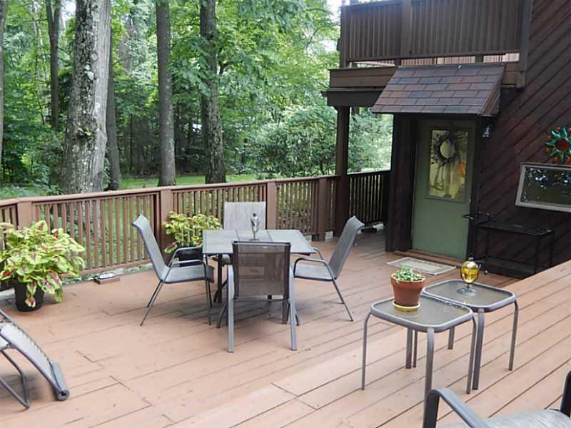17 Spruce Peak Road Acme, PA 15610 - Photo 21 of 25 Patio/Deck. Imagine the peaceful feeling of relaxing on the gorgeous deck overlooking your private yard