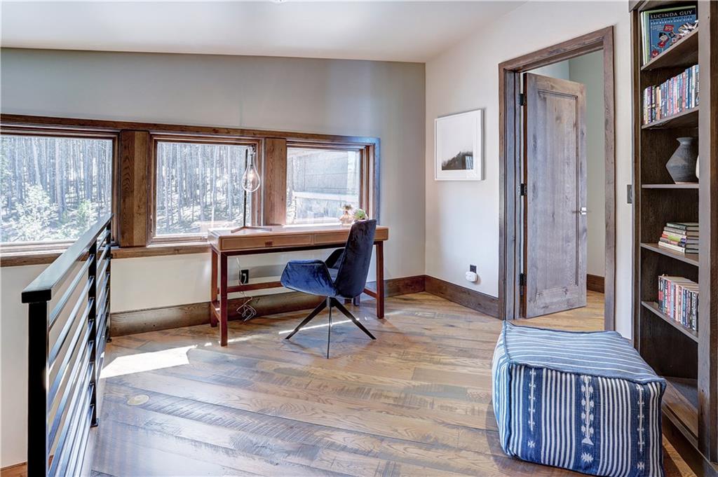 121 Boulder Circle Breckenridge, CO 80424 - Photo 26 of 35 a view of a workspace with furniture and a window