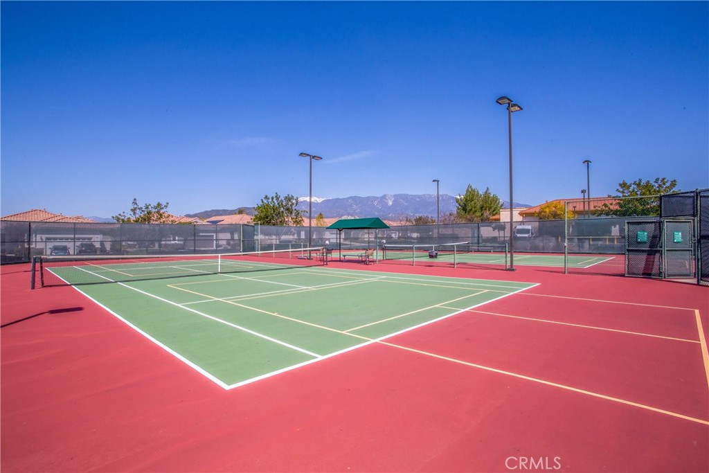 1732 Brittney Road Beaumont, CA 92223 - Photo 49 of 54 a tennis court with view of city