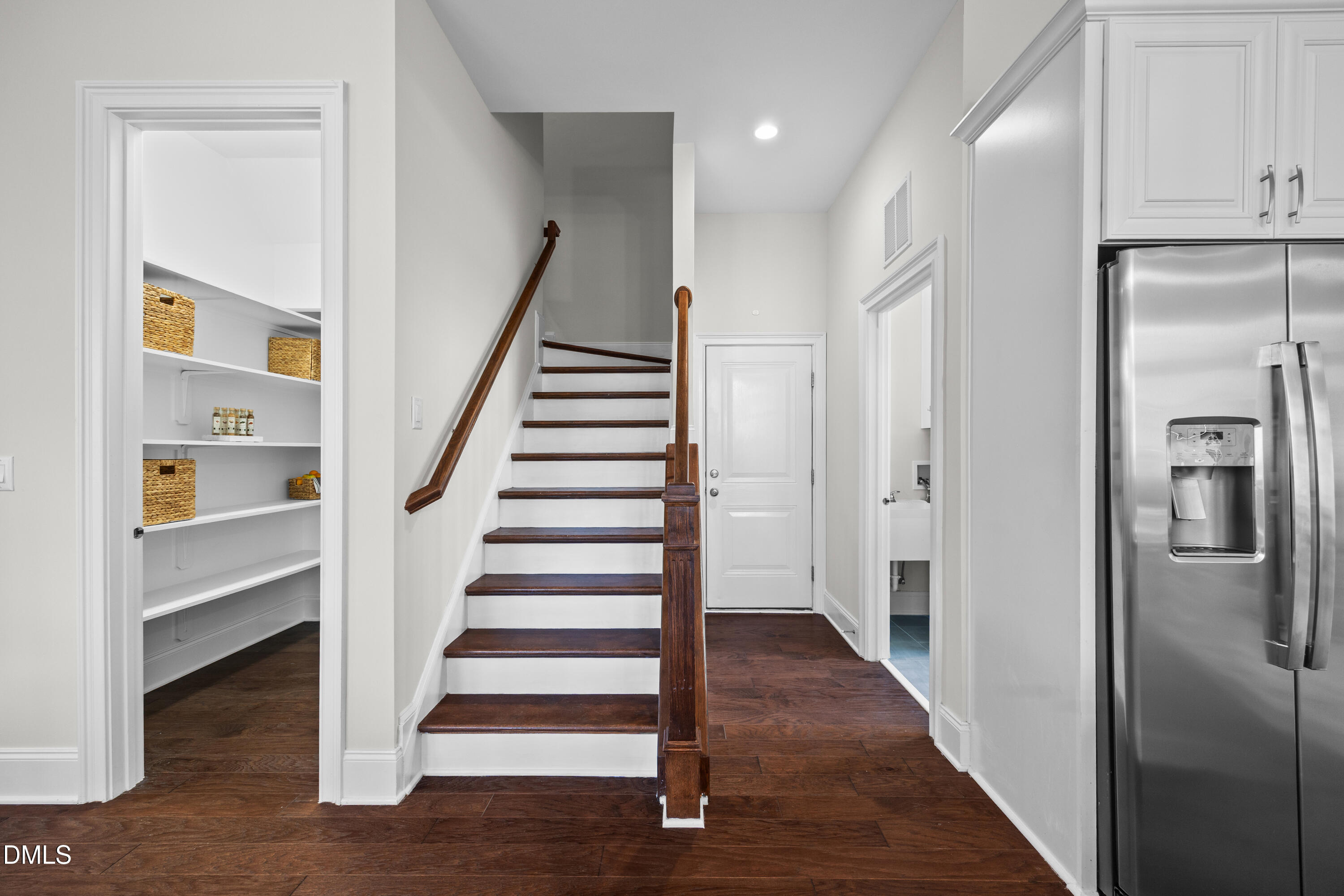 109 Cloverdale Road Apex, NC 27523 - Photo 21 of 70 Kitchen stairs