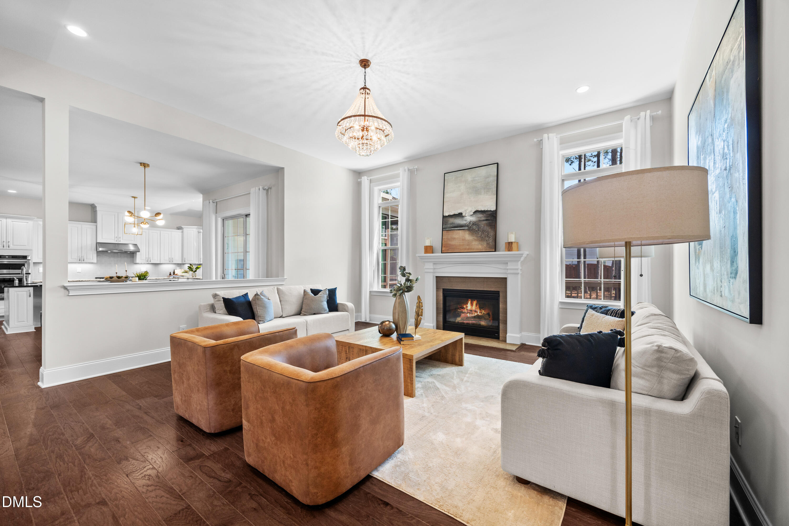 109 Cloverdale Road Apex, NC 27523 - Photo 24 of 70 Living 2