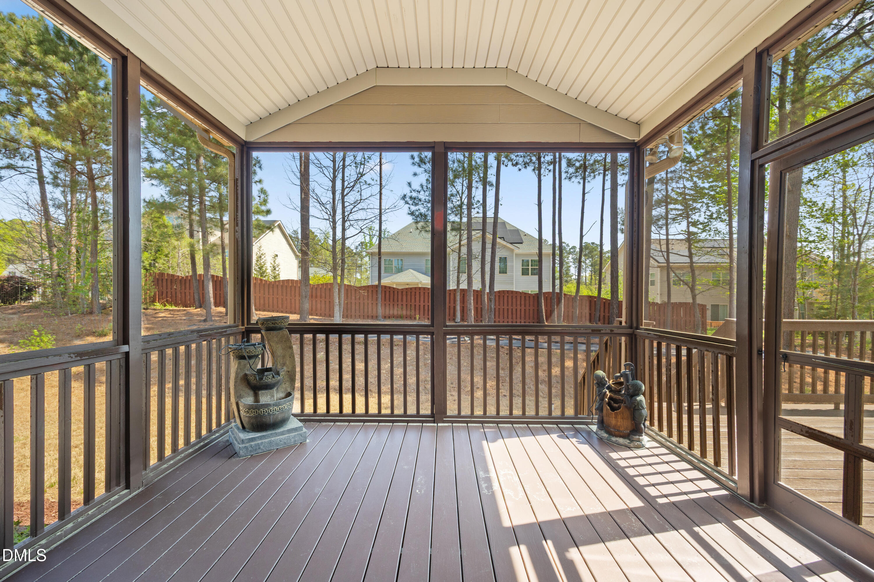 109 Cloverdale Road Apex, NC 27523 - Photo 55 of 70 Screened porch 2