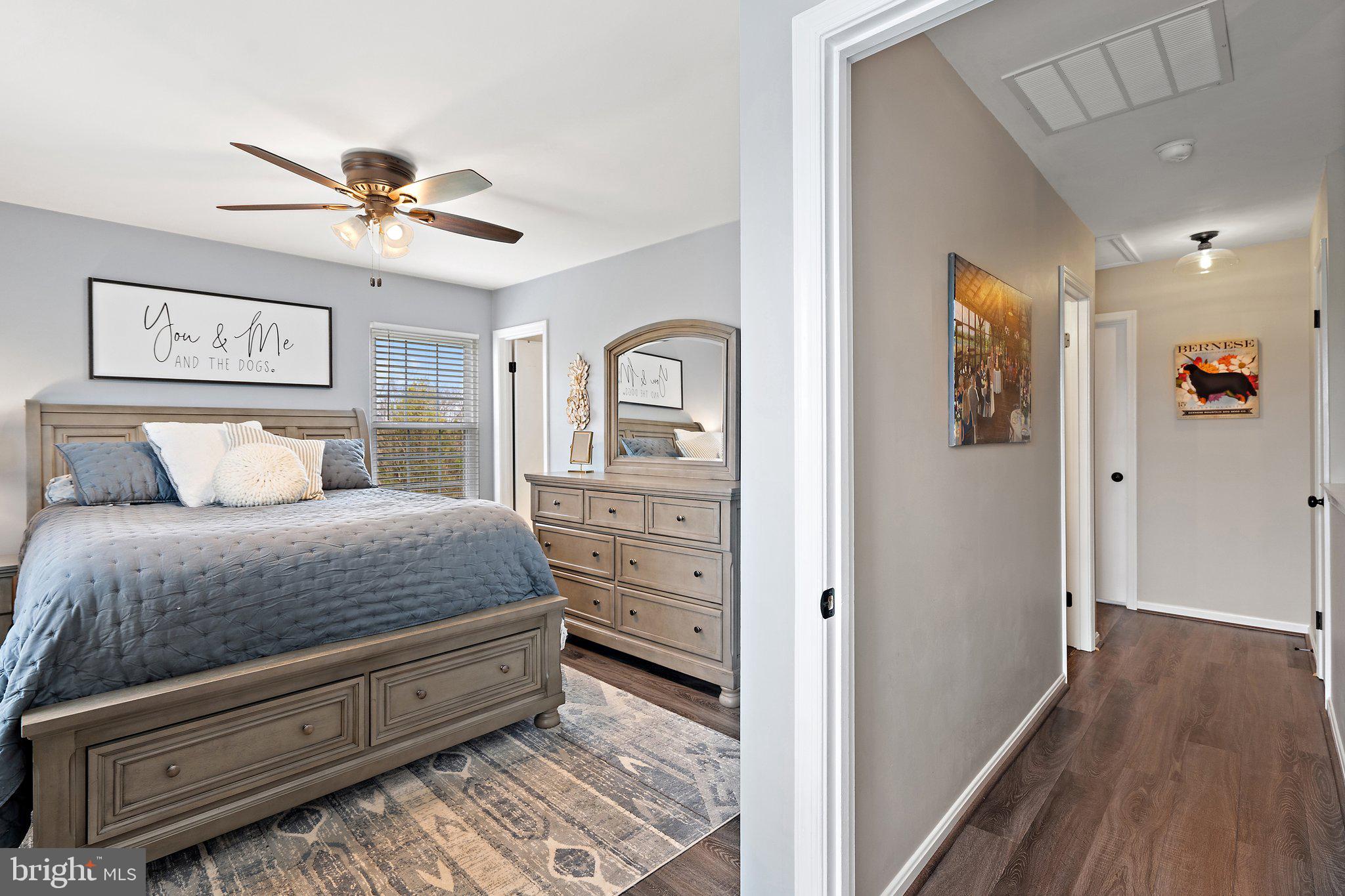 14801 Rising Sun Lane Haymarket, VA 20169 - Photo 18 of 39 Primary bedroom with 3 windows