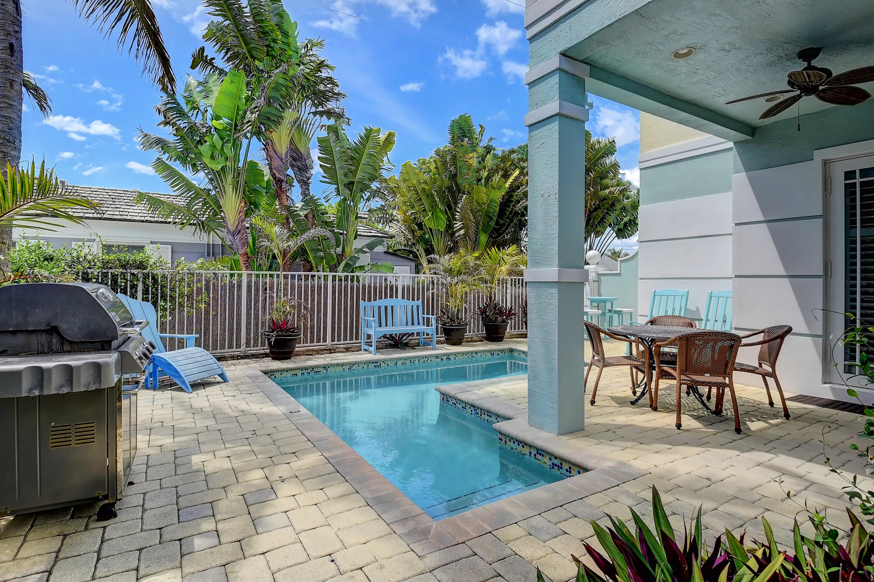 1120 Ocean Terrace Delray Beach, FL 33483 - Photo 7 of 47 a view of a backyard with sitting area
