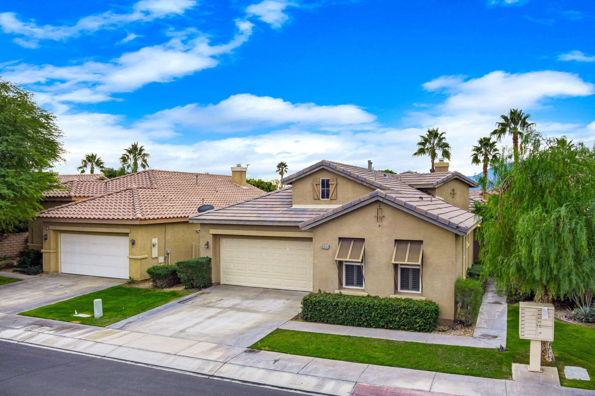82631 Redford Way Indio, CA 92201 - Photo 3 of 43 a view of front a house with a yard