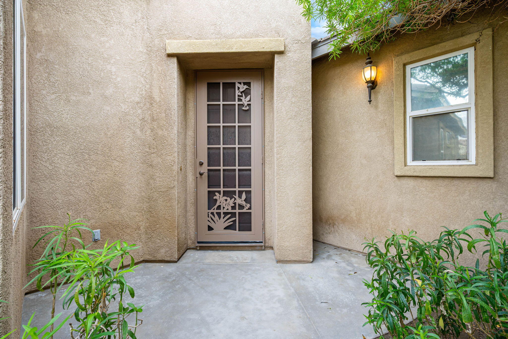 82631 Redford Way Indio, CA 92201 - Photo 10 of 43 an empty room with windows and plants