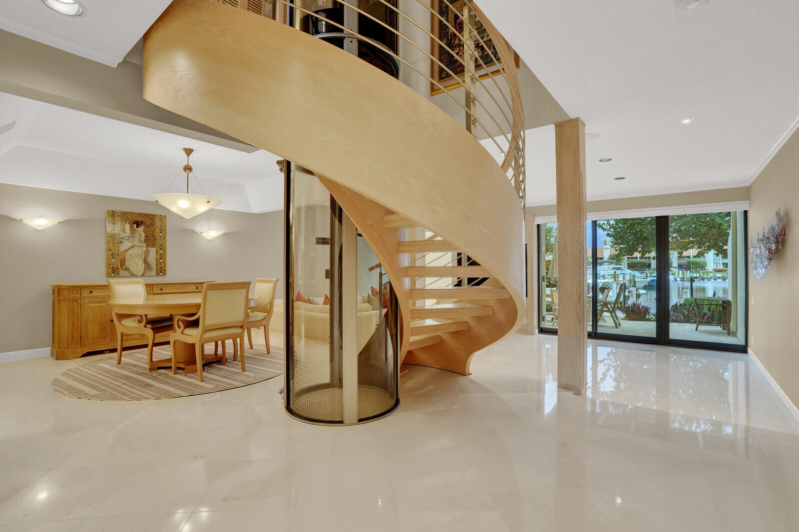 2717 North Ocean Boulevard, Unit 2 Boca Raton, FL 33431 - Photo 10 of 77 Internal Staircase/Elevator