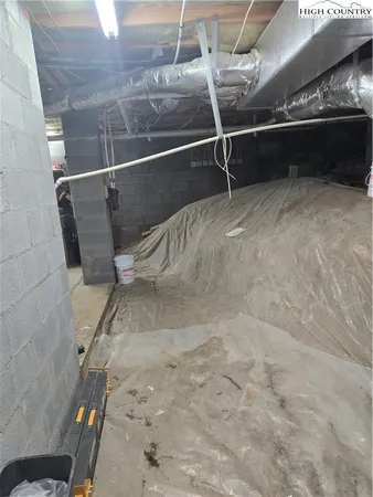 a view of storage and utility room